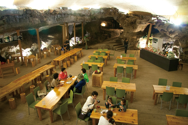 济州岛上的茶主题博物馆